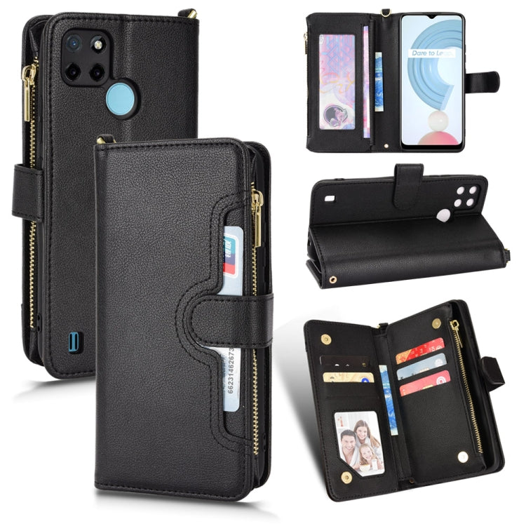 Custodia per telefono in pelle con cerniera texture Litchi, For Motorola Moto G Stylus 5G  2021, For OPPO F17 / A73 4G / A73 2020, For OPPO Realme C21Y, For OPPO Realme GT 5G / Realme GT Neo 5G
