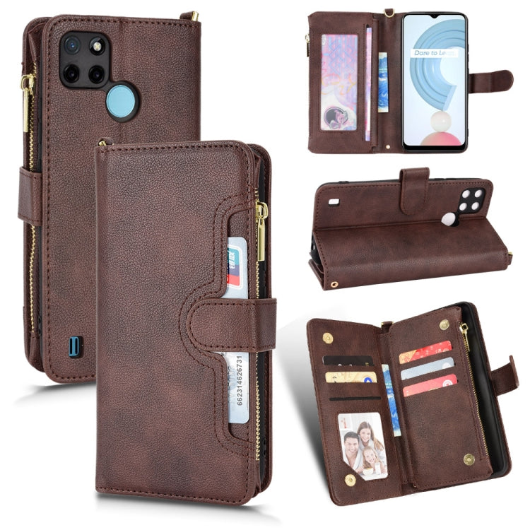 Custodia per telefono in pelle con cerniera texture Litchi, For Motorola Moto G Stylus 5G  2021, For OPPO F17 / A73 4G / A73 2020, For OPPO Realme C21Y, For OPPO Realme GT 5G / Realme GT Neo 5G