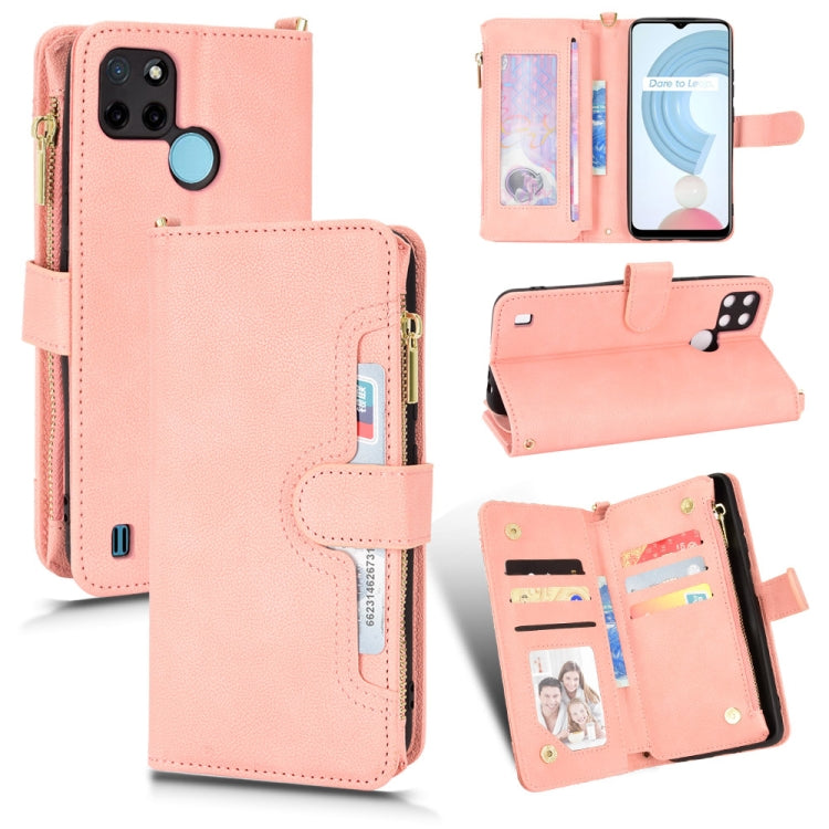 Custodia per telefono in pelle con cerniera texture Litchi, For Motorola Moto G Stylus 5G  2021, For OPPO F17 / A73 4G / A73 2020, For OPPO Realme C21Y, For OPPO Realme GT 5G / Realme GT Neo 5G