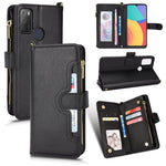 Custodia per telefono in pelle con cerniera texture Litchi, For Alcatel 1S 2021 / 3L 2021, For Xiaomi Redmi Note 10 Pro / 10 Pro Max 4G, For Xiaomi Redmi Note 10 4G / Note 10S, For Nokia XR20