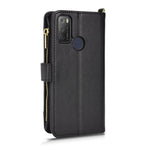 Custodia per telefono in pelle con cerniera texture Litchi, For Alcatel 1S 2021 / 3L 2021, For Xiaomi Redmi Note 10 Pro / 10 Pro Max 4G, For Xiaomi Redmi Note 10 4G / Note 10S, For Nokia XR20