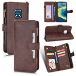 Custodia per telefono in pelle con cerniera texture Litchi, For Alcatel 1S 2021 / 3L 2021, For Xiaomi Redmi Note 10 Pro / 10 Pro Max 4G, For Xiaomi Redmi Note 10 4G / Note 10S, For Nokia XR20