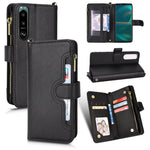 Custodia per telefono in pelle con cerniera texture Litchi, For Sony Xperia 5 III, For Sony Xperia 10 III, For OnePlus 10 Pro 5G, For OnePlus Nord 2 5G
