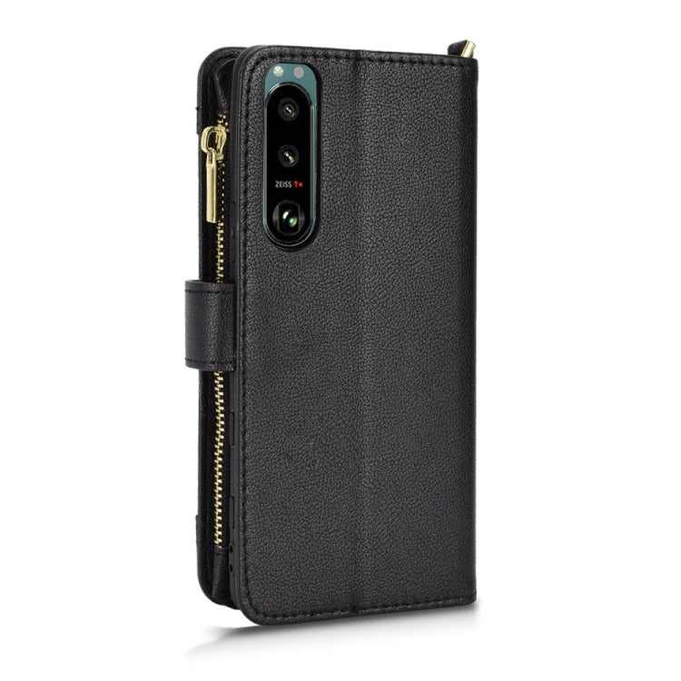 Custodia per telefono in pelle con cerniera texture Litchi, For Sony Xperia 5 III, For Sony Xperia 10 III, For OnePlus 10 Pro 5G, For OnePlus Nord 2 5G