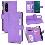 Custodia per telefono in pelle con cerniera texture Litchi, For Sony Xperia 5 III, For Sony Xperia 10 III, For OnePlus 10 Pro 5G, For OnePlus Nord 2 5G