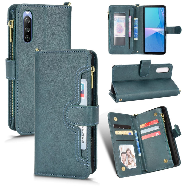 Custodia per telefono in pelle con cerniera texture Litchi, For Sony Xperia 5 III, For Sony Xperia 10 III, For OnePlus 10 Pro 5G, For OnePlus Nord 2 5G