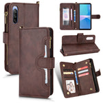 Custodia per telefono in pelle con cerniera texture Litchi, For Sony Xperia 5 III, For Sony Xperia 10 III, For OnePlus 10 Pro 5G, For OnePlus Nord 2 5G