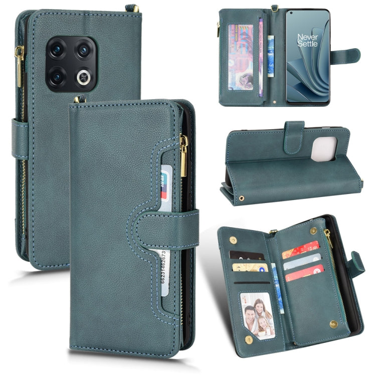 Custodia per telefono in pelle con cerniera texture Litchi, For Sony Xperia 5 III, For Sony Xperia 10 III, For OnePlus 10 Pro 5G, For OnePlus Nord 2 5G