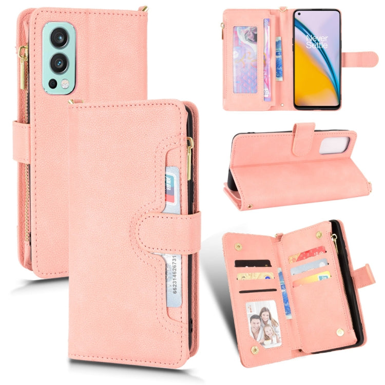 Custodia per telefono in pelle con cerniera texture Litchi, For Sony Xperia 5 III, For Sony Xperia 10 III, For OnePlus 10 Pro 5G, For OnePlus Nord 2 5G