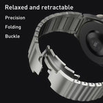 Cinturino originale in acciaio con fibbia da 22 mm