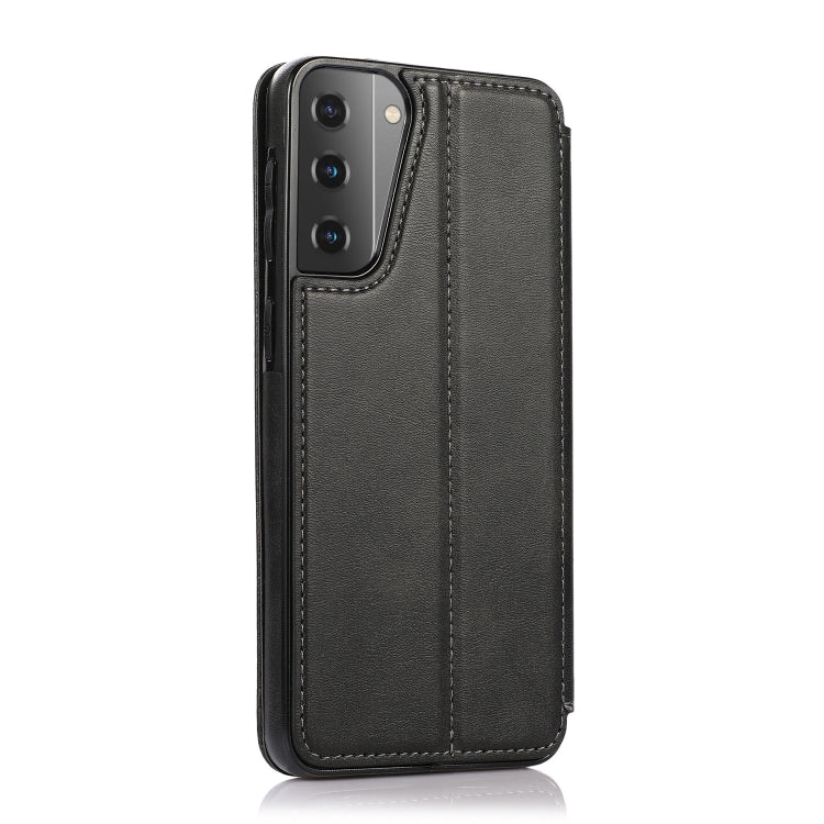 Custodia per telefono in pelle con ventosa magnetica Knight, For Samsung Galaxy S21+ 5G, For Samsung Galaxy S21 Ultra 5G, For Samsung Galaxy S20, For Samsung Galaxy S20+