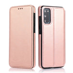 Custodia per telefono in pelle con ventosa magnetica Knight, For Samsung Galaxy S21+ 5G, For Samsung Galaxy S21 Ultra 5G, For Samsung Galaxy S20, For Samsung Galaxy S20+