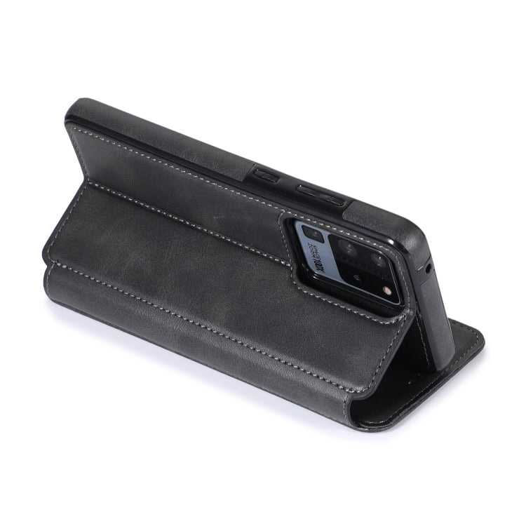 Custodia per telefono in pelle con ventosa magnetica Knight, For Samsung Galaxy S20 Ultra, For Samsung Galaxy S10, For Samsung Galaxy S10+, For Samsung Galaxy S10e