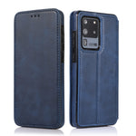 Custodia per telefono in pelle con ventosa magnetica Knight, For Samsung Galaxy S20 Ultra, For Samsung Galaxy S10, For Samsung Galaxy S10+, For Samsung Galaxy S10e