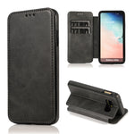 Custodia per telefono in pelle con ventosa magnetica Knight, For Samsung Galaxy S20 Ultra, For Samsung Galaxy S10, For Samsung Galaxy S10+, For Samsung Galaxy S10e