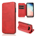 Custodia per telefono in pelle con ventosa magnetica Knight, For Samsung Galaxy S20 Ultra, For Samsung Galaxy S10, For Samsung Galaxy S10+, For Samsung Galaxy S10e