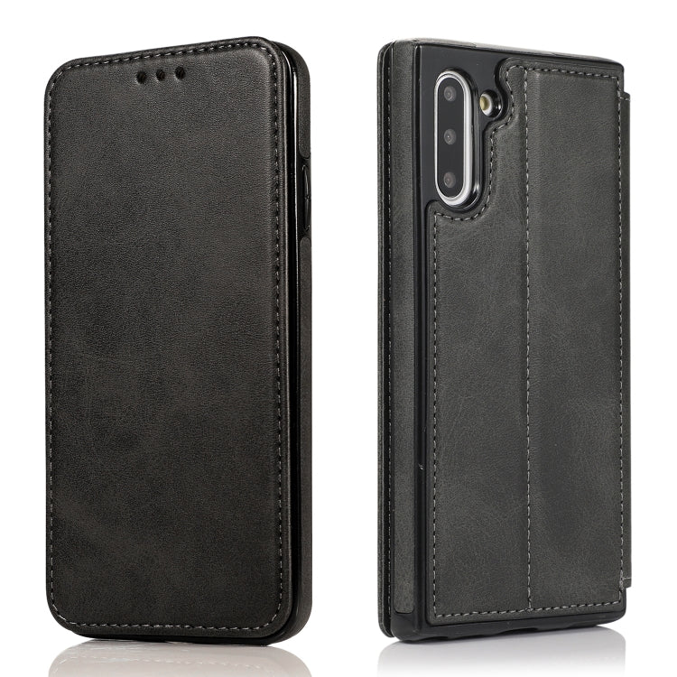 Custodia per telefono in pelle con ventosa magnetica Knight, For Samsung Galaxy Note10, For Samsung Galaxy Note10+