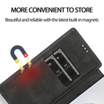 Custodia per telefono in pelle con ventosa magnetica Knight, For Samsung Galaxy Note10, For Samsung Galaxy Note10+