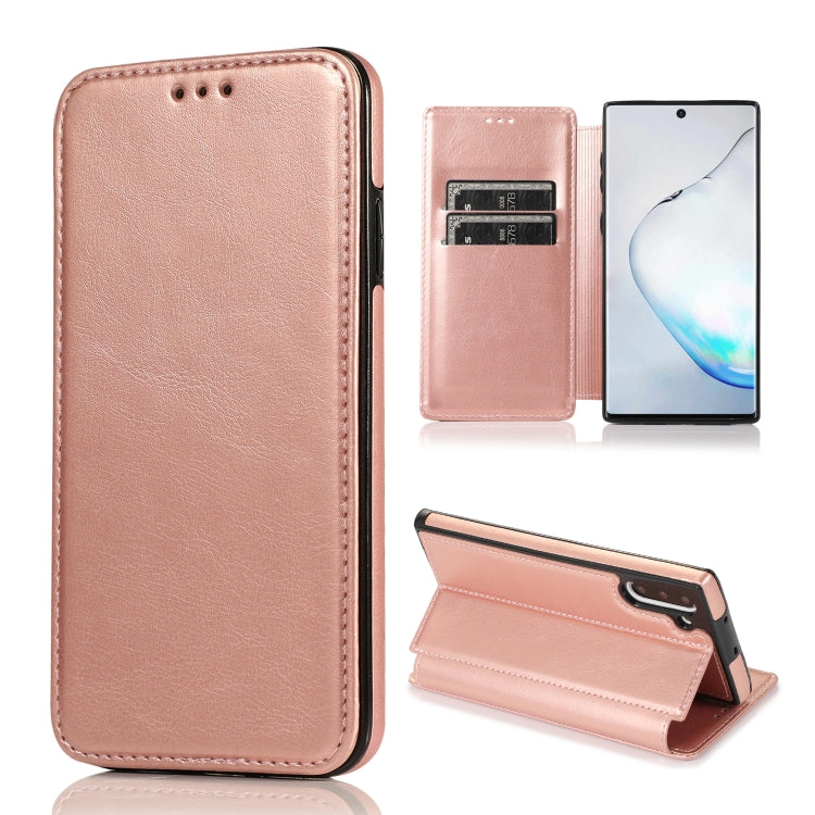 Custodia per telefono in pelle con ventosa magnetica Knight, For Samsung Galaxy Note10, For Samsung Galaxy Note10+