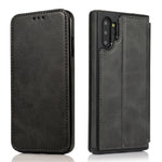 Custodia per telefono in pelle con ventosa magnetica Knight, For Samsung Galaxy Note10, For Samsung Galaxy Note10+
