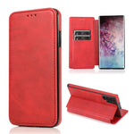 Custodia per telefono in pelle con ventosa magnetica Knight, For Samsung Galaxy Note10, For Samsung Galaxy Note10+