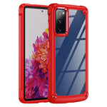 Custodia per telefono con protezione dell'obiettivo in TPU + PC, For Samsung Galaxy S20 FE 5G, For Samsung Galaxy S21 5G, For Samsung Galaxy S21+ 5G, For Samsung Galaxy S21 Ultra 5G, For Samsung Galaxy S22 5G, For Samsung Galaxy S22+ 5G