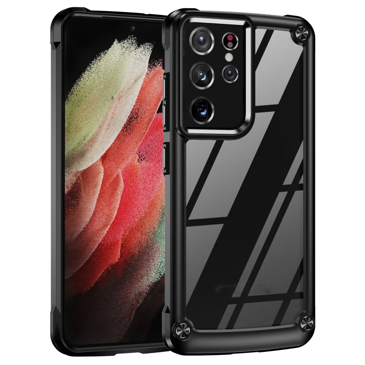 Custodia per telefono con protezione dell'obiettivo in TPU + PC, For Samsung Galaxy S20 FE 5G, For Samsung Galaxy S21 5G, For Samsung Galaxy S21+ 5G, For Samsung Galaxy S21 Ultra 5G, For Samsung Galaxy S22 5G, For Samsung Galaxy S22+ 5G