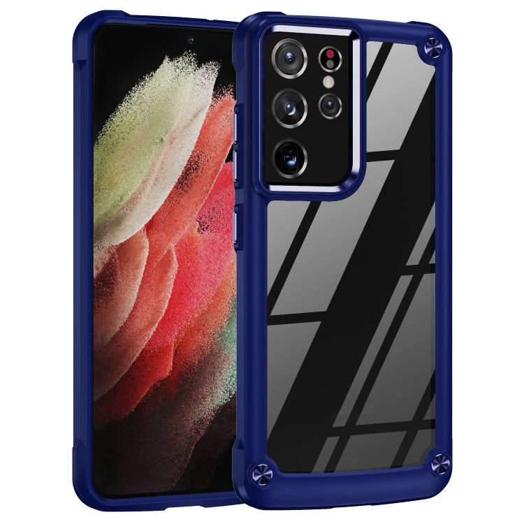 Custodia per telefono con protezione dell'obiettivo in TPU + PC, For Samsung Galaxy S20 FE 5G, For Samsung Galaxy S21 5G, For Samsung Galaxy S21+ 5G, For Samsung Galaxy S21 Ultra 5G, For Samsung Galaxy S22 5G, For Samsung Galaxy S22+ 5G
