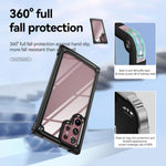 Custodia per telefono con protezione dell'obiettivo in TPU + PC, For Samsung Galaxy S22 Ultra 5G