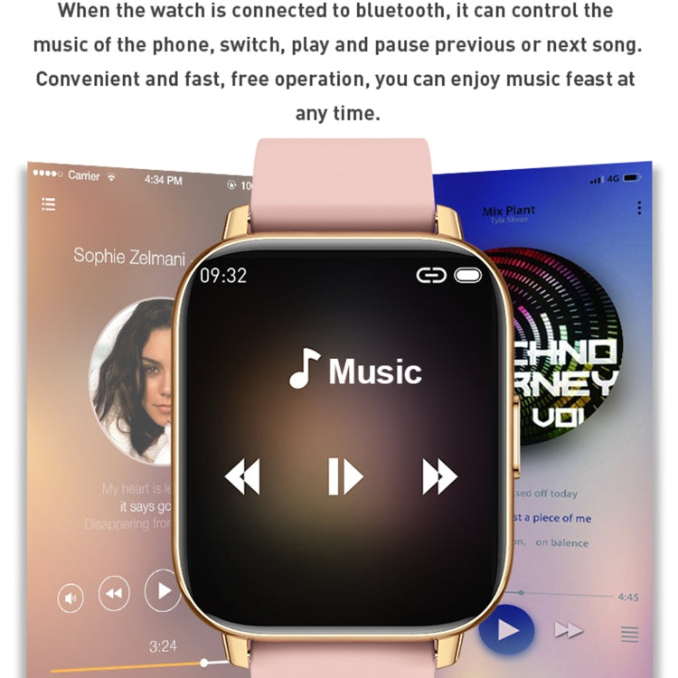 Rogbid Rowatch 2S Smart Watch con schermo TFT da 1,65 pollici, supporto per il monitoraggio della pressione sanguigna/monitoraggio del sonno, 2S (Pink), 2S (Black), 2S (Green)