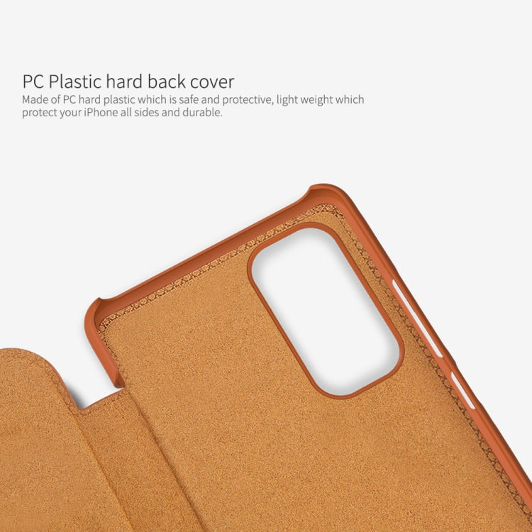 Custodia in pelle NILLKIN serie QIN Crazy Horse Texture, For Xiaomi Redmi Note 11S, For Samsung Galaxy A23 4G