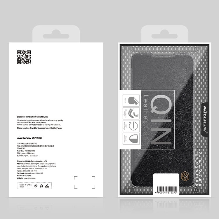 Custodia in pelle NILLKIN serie QIN Crazy Horse Texture, For Xiaomi Redmi Note 11S, For Samsung Galaxy A23 4G