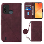 Custodia per cellulare in pelle con flip in rilievo 3D a tracolla, For Itel P37/Vision 2S/P651L, For Motorola Moto G 5G 2022, For Nokia G21/G11, For Motorola Moto G Stylus 4G 2022