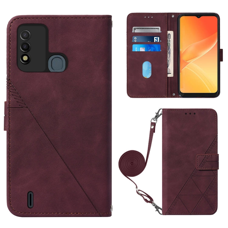 Custodia per cellulare in pelle con flip in rilievo 3D a tracolla, For Itel P37/Vision 2S/P651L, For Motorola Moto G 5G 2022, For Nokia G21/G11, For Motorola Moto G Stylus 4G 2022