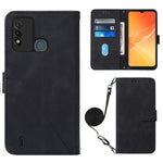 Custodia per cellulare in pelle con flip in rilievo 3D a tracolla, For Itel P37/Vision 2S/P651L, For Motorola Moto G 5G 2022, For Nokia G21/G11, For Motorola Moto G Stylus 4G 2022