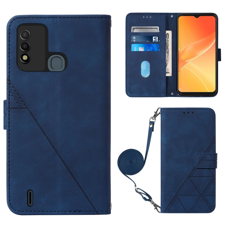 Custodia per cellulare in pelle con flip in rilievo 3D a tracolla, For Itel P37/Vision 2S/P651L, For Motorola Moto G 5G 2022, For Nokia G21/G11, For Motorola Moto G Stylus 4G 2022