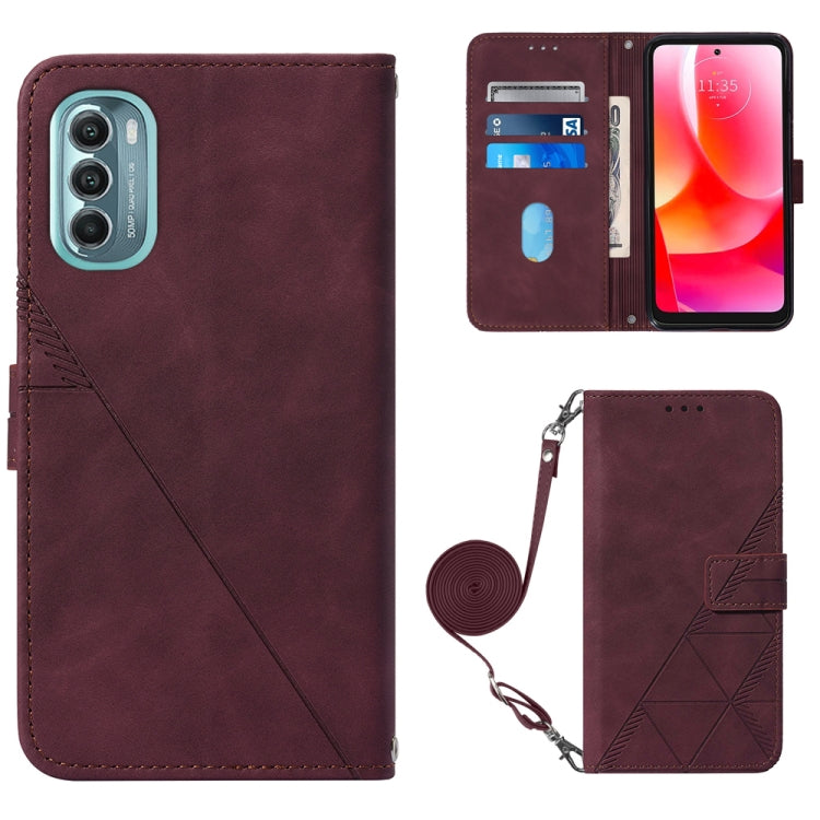 Custodia per cellulare in pelle con flip in rilievo 3D a tracolla, For Itel P37/Vision 2S/P651L, For Motorola Moto G 5G 2022, For Nokia G21/G11, For Motorola Moto G Stylus 4G 2022