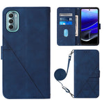 Custodia per cellulare in pelle con flip in rilievo 3D a tracolla, For Itel P37/Vision 2S/P651L, For Motorola Moto G 5G 2022, For Nokia G21/G11, For Motorola Moto G Stylus 4G 2022