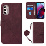 Custodia per cellulare in pelle con flip in rilievo 3D a tracolla, For Itel P37/Vision 2S/P651L, For Motorola Moto G 5G 2022, For Nokia G21/G11, For Motorola Moto G Stylus 4G 2022