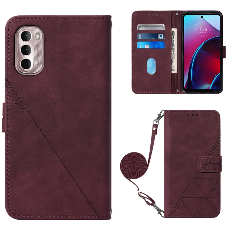 Custodia per cellulare in pelle con flip in rilievo 3D a tracolla, For Itel P37/Vision 2S/P651L, For Motorola Moto G 5G 2022, For Nokia G21/G11, For Motorola Moto G Stylus 4G 2022