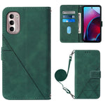 Custodia per cellulare in pelle con flip in rilievo 3D a tracolla, For Itel P37/Vision 2S/P651L, For Motorola Moto G 5G 2022, For Nokia G21/G11, For Motorola Moto G Stylus 4G 2022