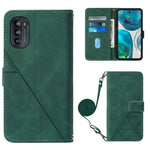 Custodia per cellulare in pelle con flip in rilievo 3D a tracolla, For OnePlus Nord CE 2 5G, For OPPO A57 5G 2022, For Motorola Moto G52, For OPPO Realme C31 4G