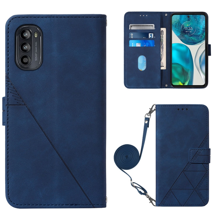 Custodia per cellulare in pelle con flip in rilievo 3D a tracolla, For OnePlus Nord CE 2 5G, For OPPO A57 5G 2022, For Motorola Moto G52, For OPPO Realme C31 4G