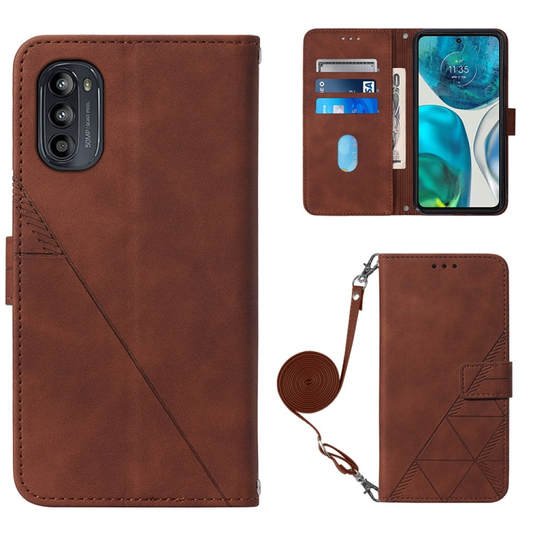 Custodia per cellulare in pelle con flip in rilievo 3D a tracolla, For OnePlus Nord CE 2 5G, For OPPO A57 5G 2022, For Motorola Moto G52, For OPPO Realme C31 4G