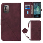 Custodia per cellulare in pelle con flip in rilievo 3D a tracolla, For Itel P37/Vision 2S/P651L, For Motorola Moto G 5G 2022, For Nokia G21/G11, For Motorola Moto G Stylus 4G 2022