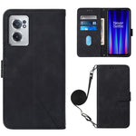 Custodia per cellulare in pelle con flip in rilievo 3D a tracolla, For OnePlus Nord CE 2 5G, For OPPO A57 5G 2022, For Motorola Moto G52, For OPPO Realme C31 4G