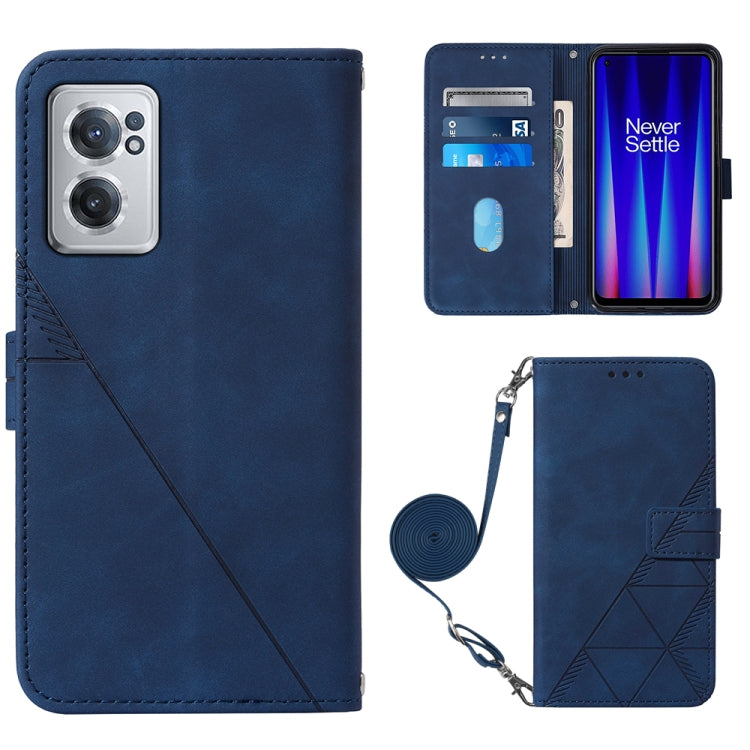 Custodia per cellulare in pelle con flip in rilievo 3D a tracolla, For OnePlus Nord CE 2 5G, For OPPO A57 5G 2022, For Motorola Moto G52, For OPPO Realme C31 4G
