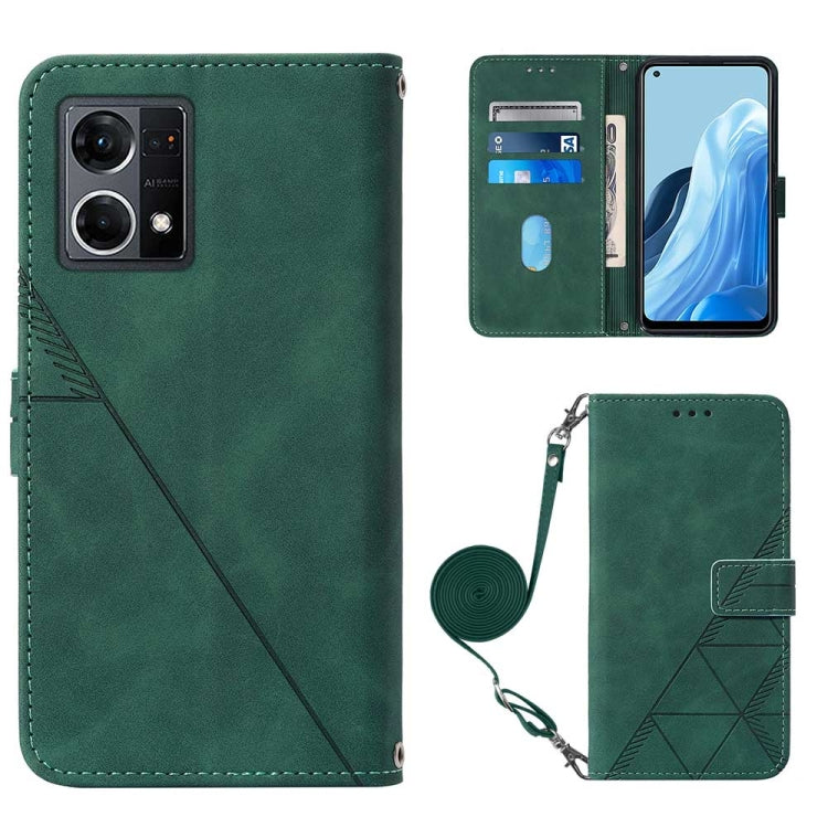 Custodia per cellulare in pelle con flip in rilievo 3D a tracolla, For OPPO Reno7 4G/F21 Pro, For Xiaomi Poco M4 Pro 4G, For Xiaomi Poco X4 Pro 5G, For Sony Xperia 1 IV