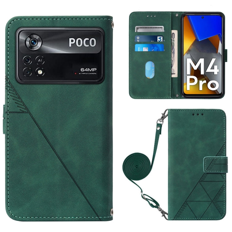 Custodia per cellulare in pelle con flip in rilievo 3D a tracolla, For OPPO Reno7 4G/F21 Pro, For Xiaomi Poco M4 Pro 4G, For Xiaomi Poco X4 Pro 5G, For Sony Xperia 1 IV