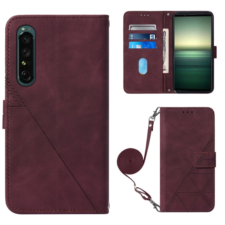 Custodia per cellulare in pelle con flip in rilievo 3D a tracolla, For OPPO Reno7 4G/F21 Pro, For Xiaomi Poco M4 Pro 4G, For Xiaomi Poco X4 Pro 5G, For Sony Xperia 1 IV